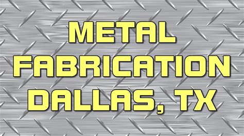 TCD METALS FABRICATION, INC :: Texas (US) 